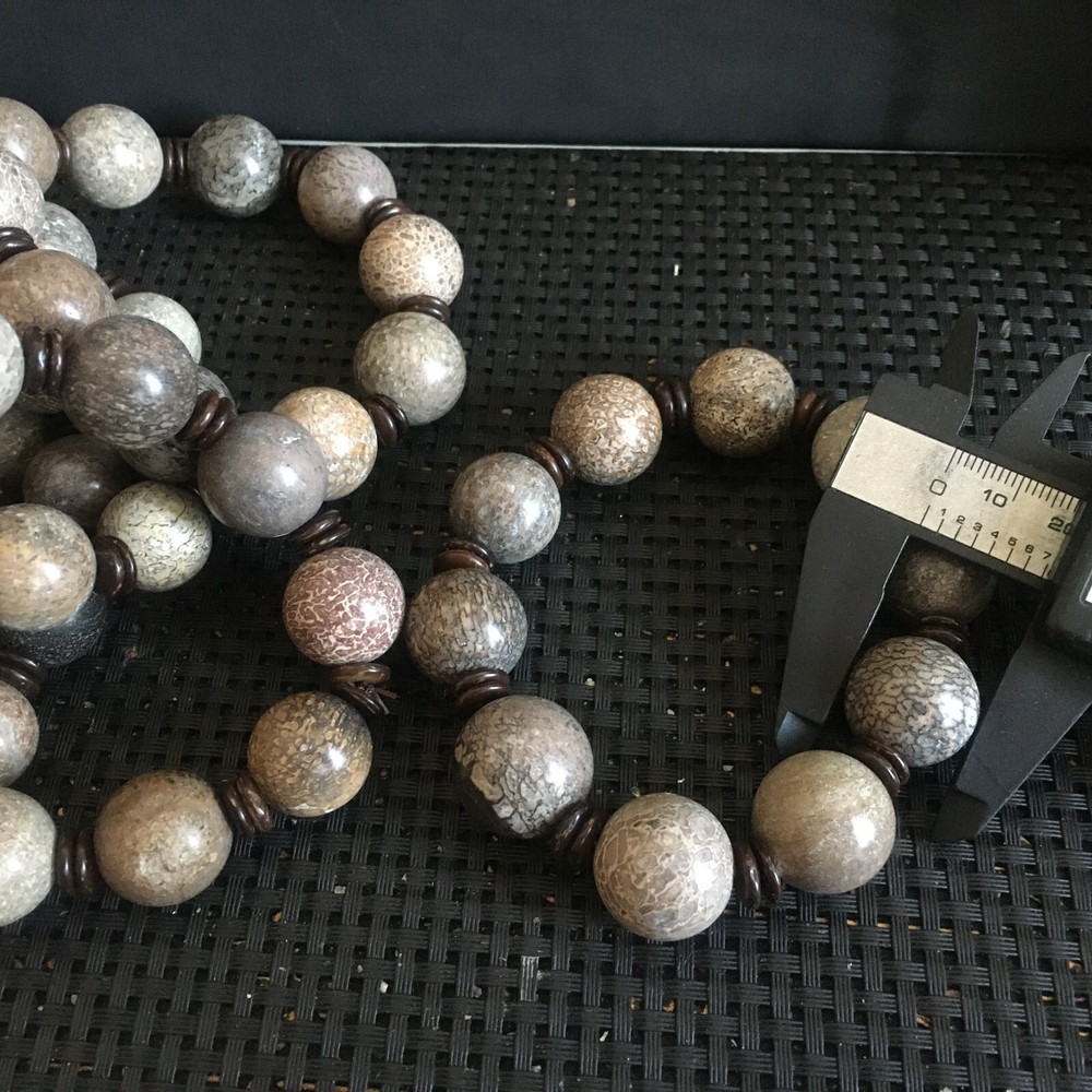 1pc Natural polished dinosaur bone bracelets