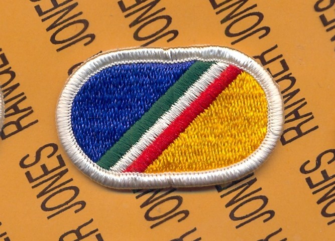 JRTC Joint Readiness Training Command Airborne para oval patch #4 m/e