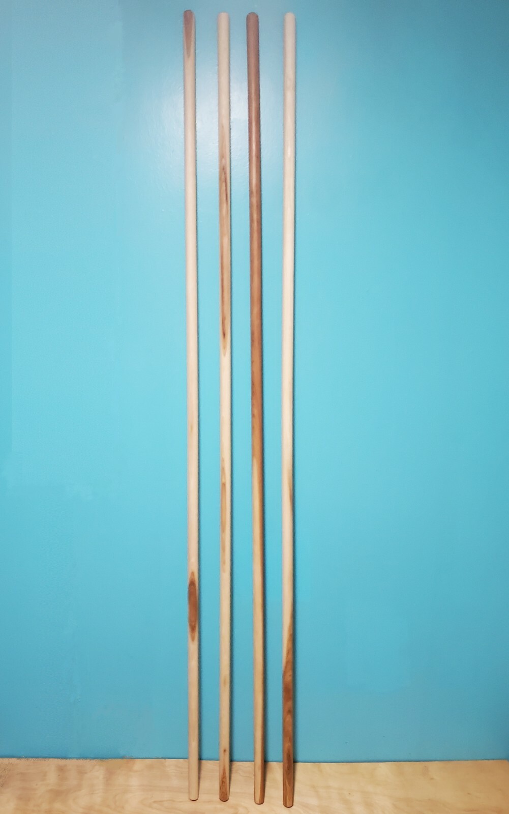 1 in. - 48 - 60 in. Appalachian Hickory Jo or Bo Staff By White Wolf Made in USA