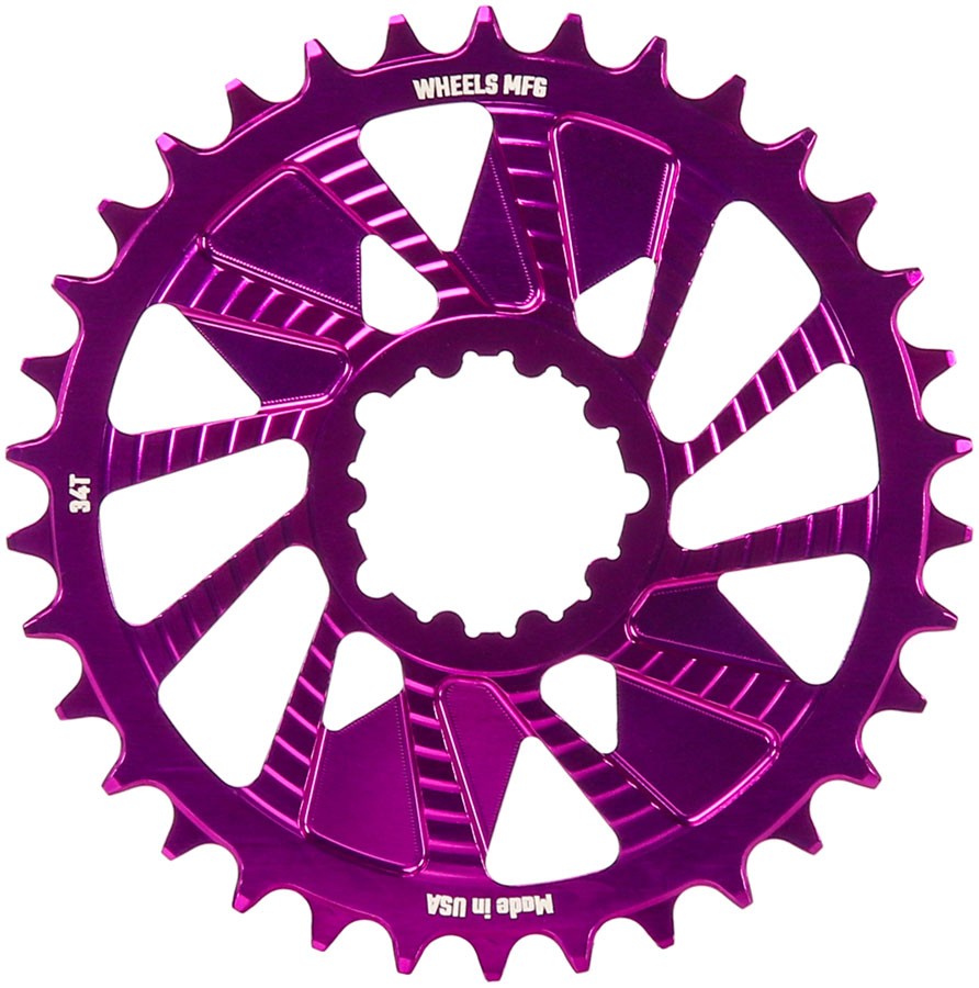 3-Bolt Direct Mount T-Type Chain Compatible Chainring - Wheels Manufacturing