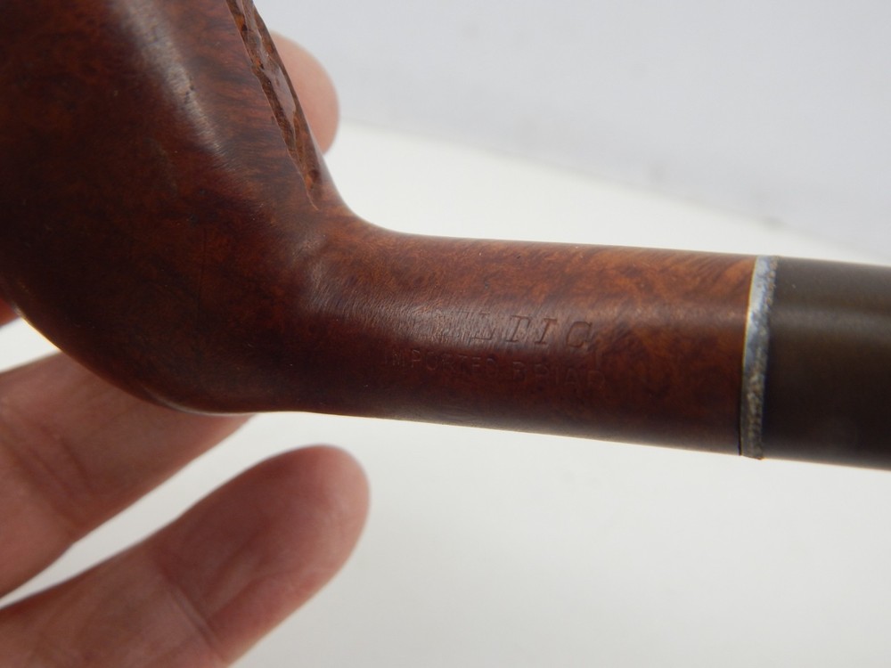 Vintage RUSTIC Imported Briar Pipe w/Stinger