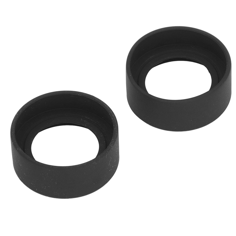 3-2 Pcs Microscope Eyepiece Eye Cup 41mm Diameter Flat Angle Rubber Eyepiece