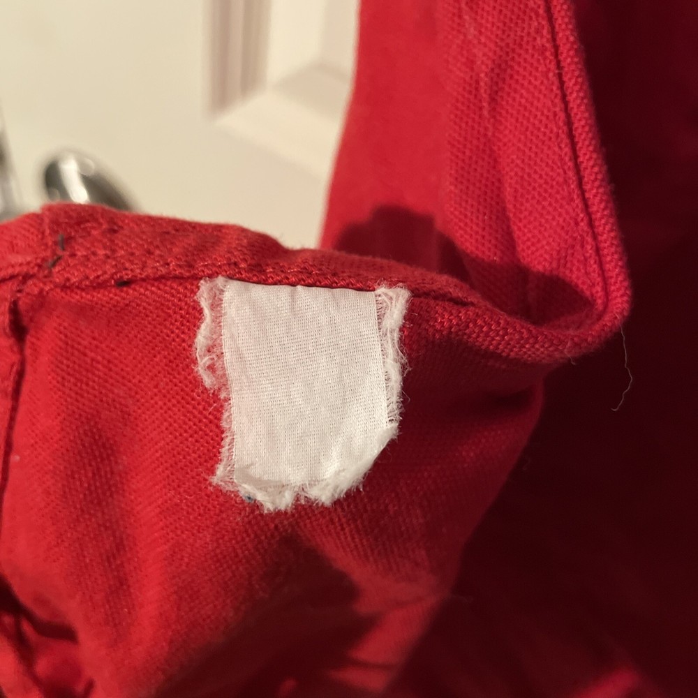 Unbranded Red Chef Apron with Front Pockets