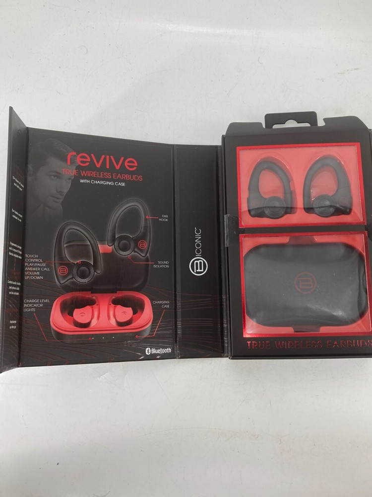 B Iconic Revive True Wireless Earbuds Bluetooth