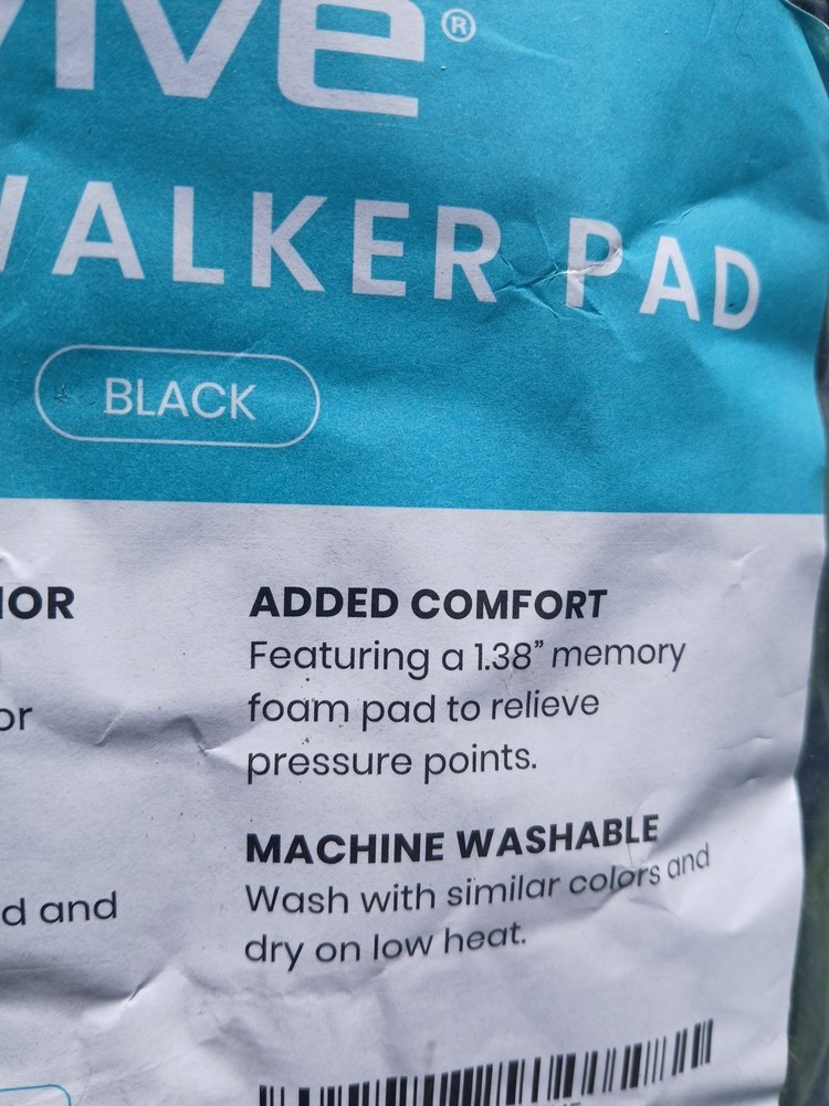 VIVE Mobility Memory Foam Knee Walker Pad - CSH1006BLK New