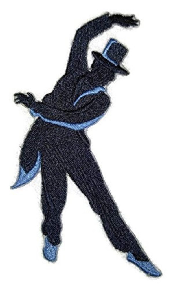 BeyondVision Let's Dance Custom and Unique Embroidered [Tap Silhouette Left Post
