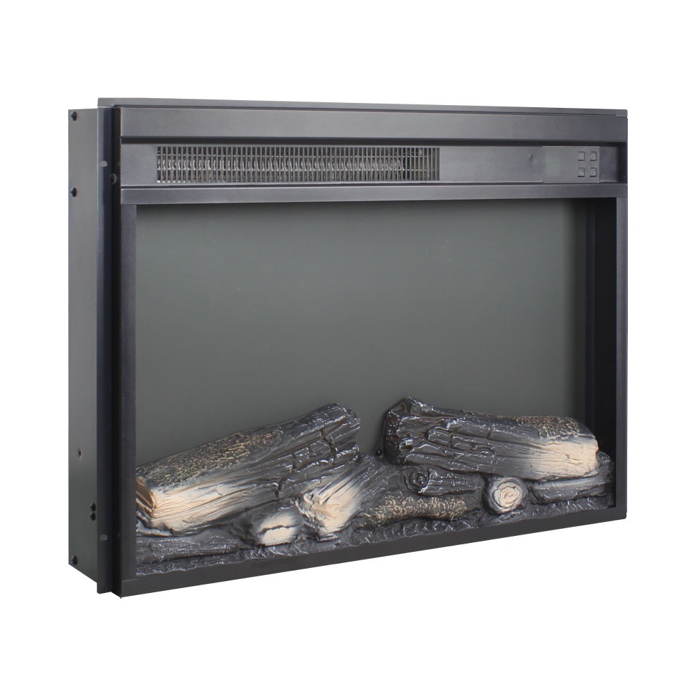 Fireplace with log set Features flame effect Timer function Overheat protection