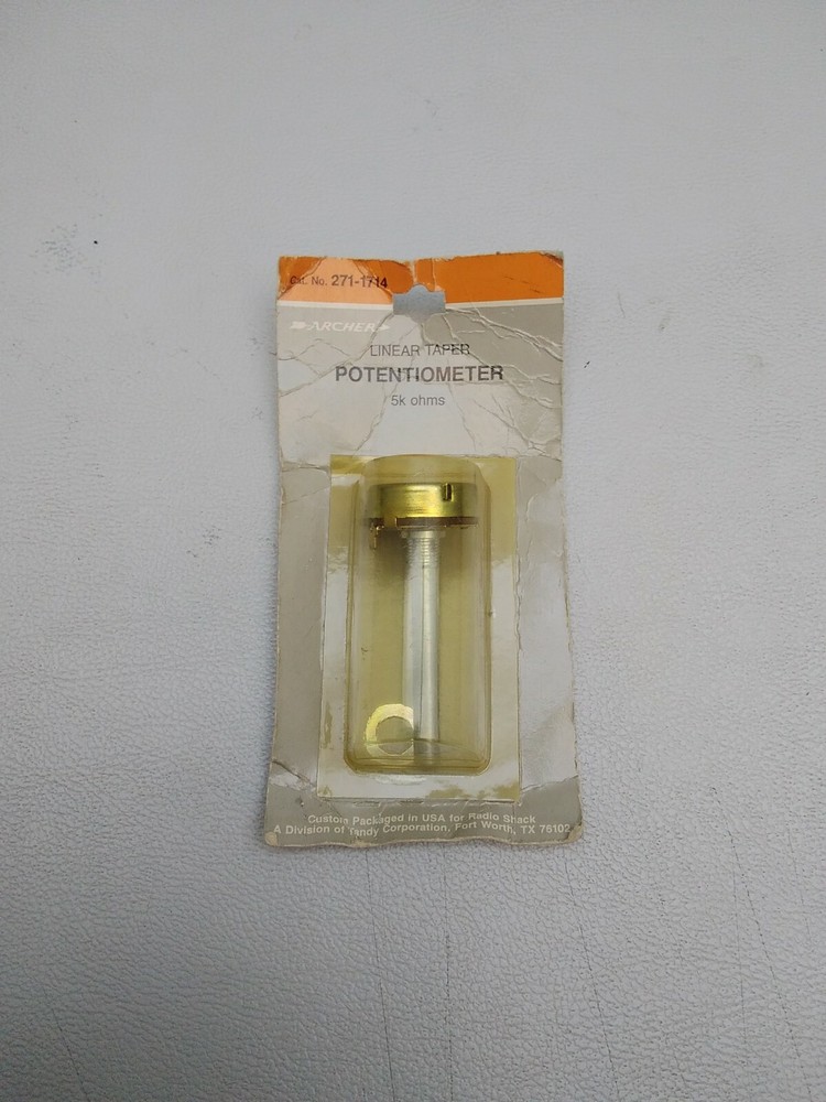 Archer Linear Taper Potentiometer 5k Ohms