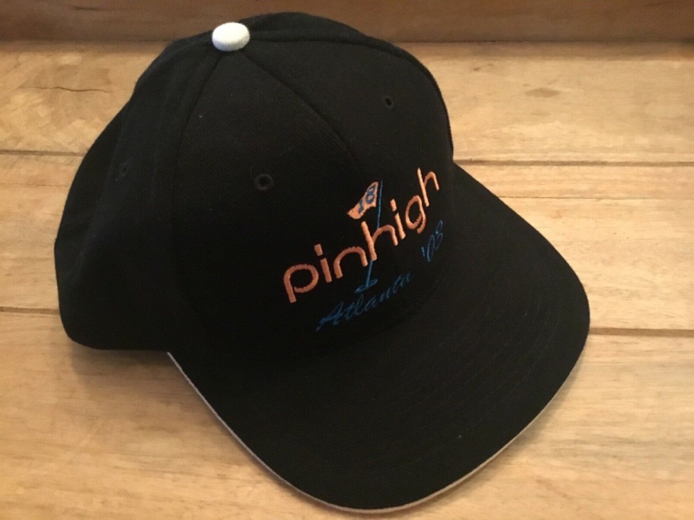 PINHIGH GOLF ATLANTA 2003 STRAP BACK HAT PREOWNED