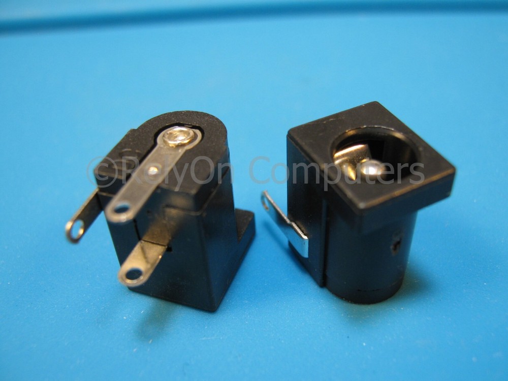 2x DC-005 5.5x2.5mm Power Jack Socket Connector PCB Mount Through Hole