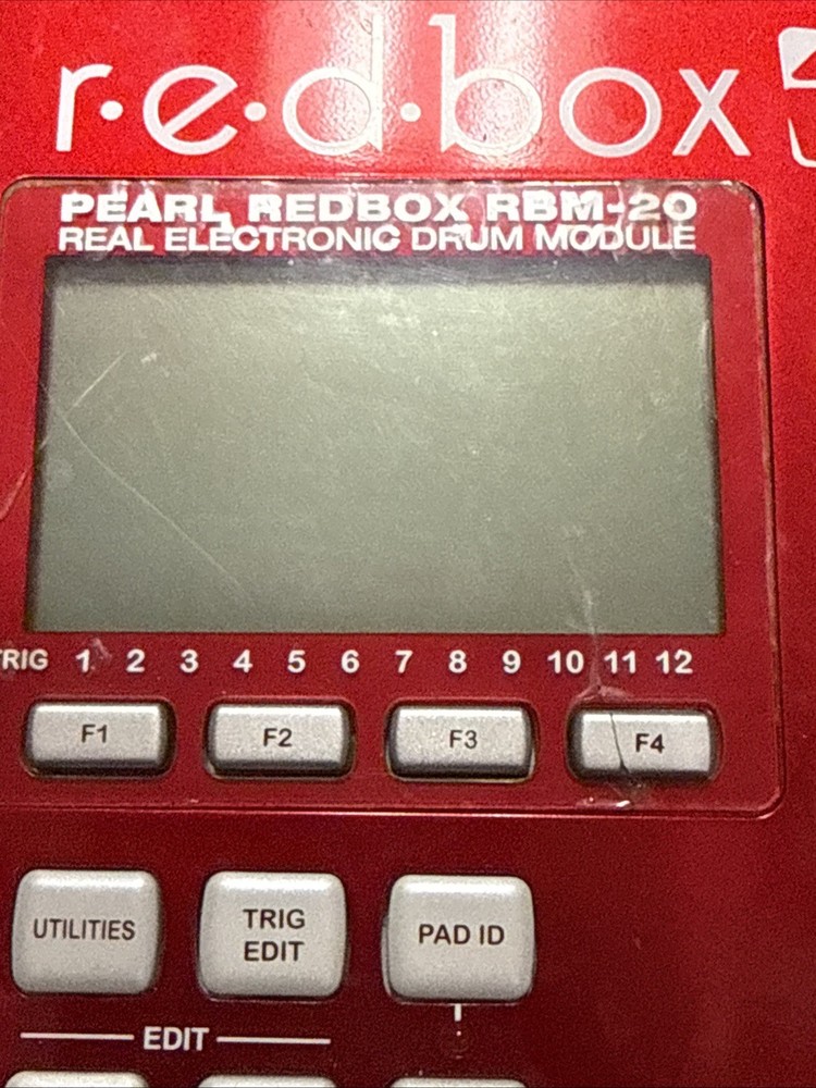 Pearl Redbox RBM-20 Real Electronic Drum Module - Working!!