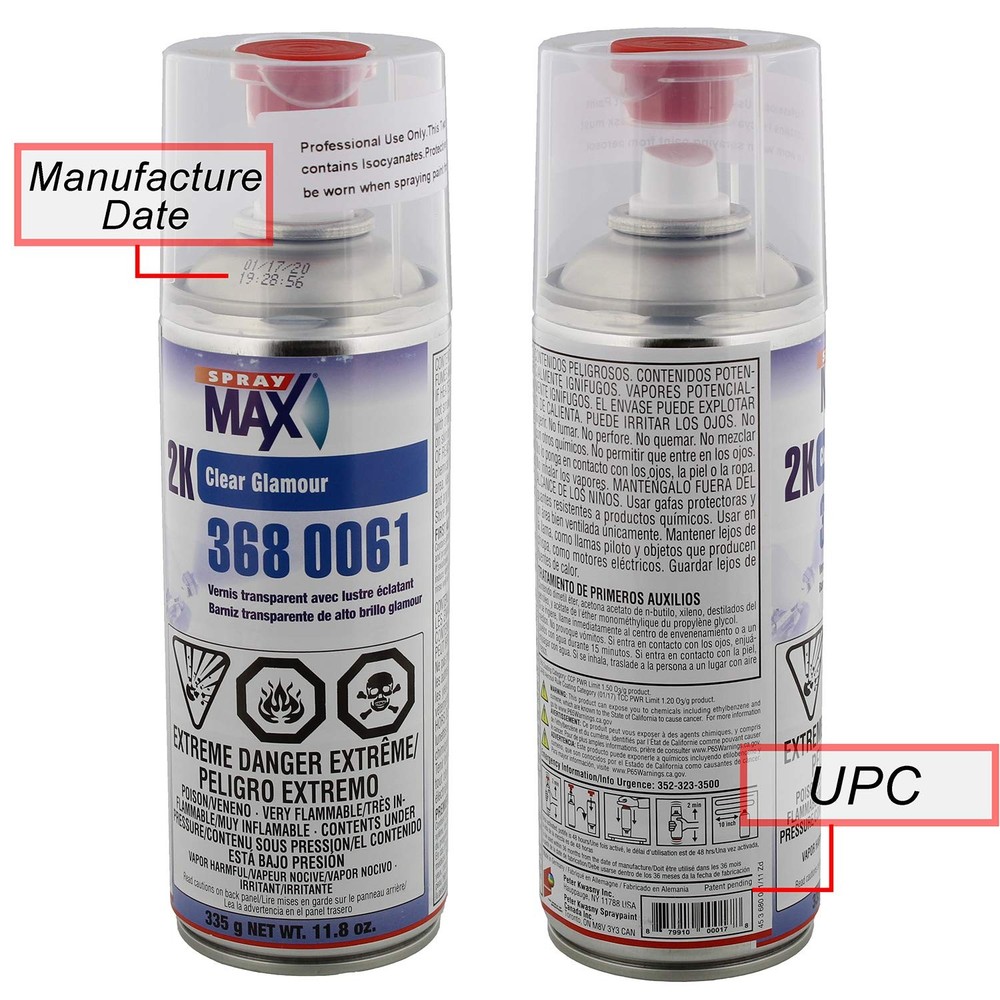 USC 2k High Gloss Clearcoat Aerosol