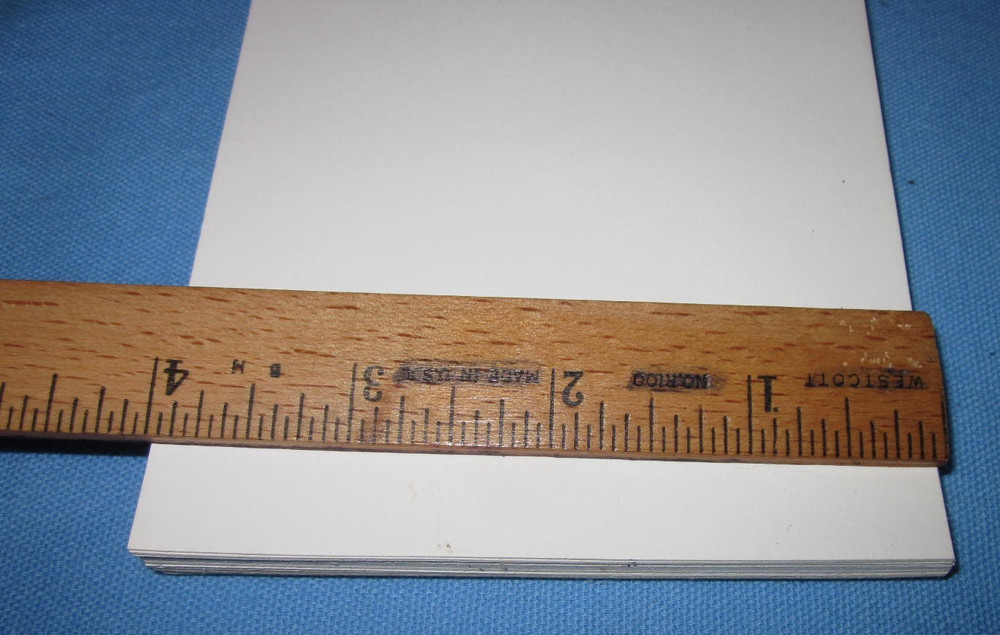 Vintage 1966 Eldon Hawthorne Orange Memo Note Pad Holder