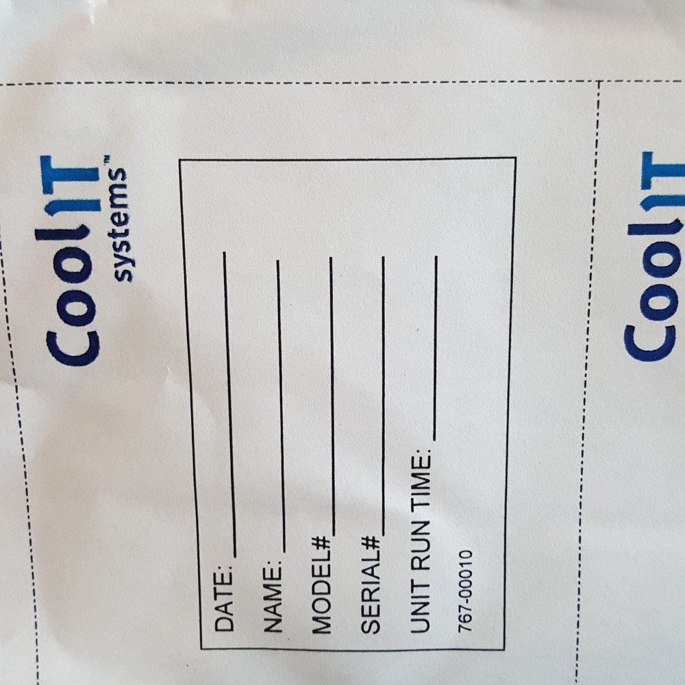 Dell XF40D Coolit System LiquidMaint Rack Kit