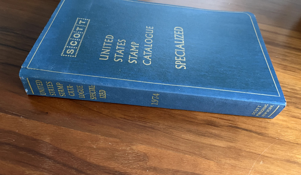 1974 Scotts Specialized Catalogue of United States Stamps 52nd Edition