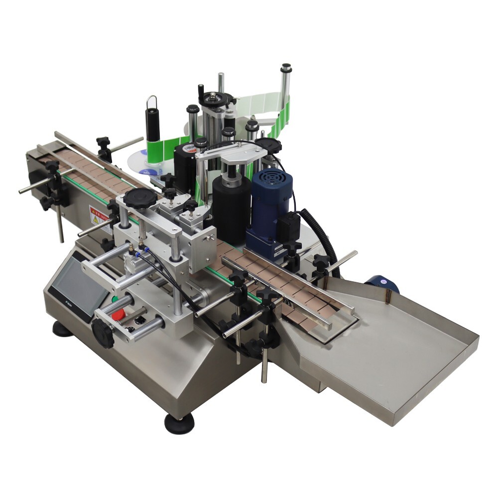 LT-150 Automatic Desktop Conveyor Round Bottle High Speed Labeling Machine 110V
