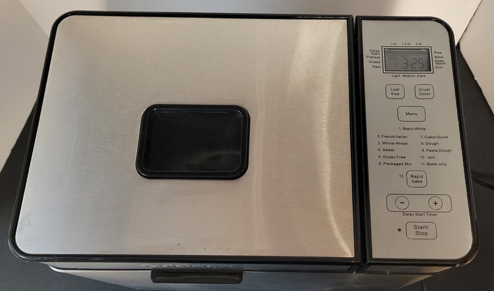 Cuisinart Automatic Programmable Stainless Steel Bread Maker CBK-100