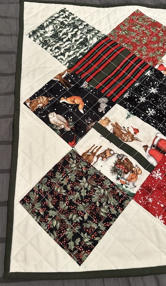 Handmade Machine Quilted Table Runner19.75” X 43.75”