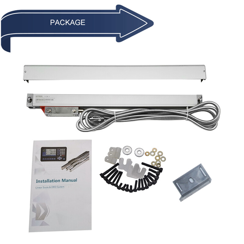 1UM Linear Scale Encoder Digital Readout Display DRO 2/3/4Axis Lathe Mill Drill