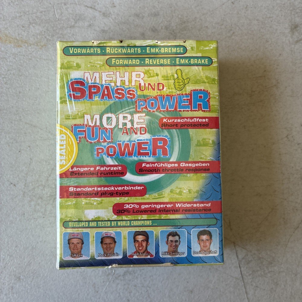 Vintage NOS LRP Electronic Speed Controller RUNNER PLUS REVERSE DIGITAL 8305 ESC