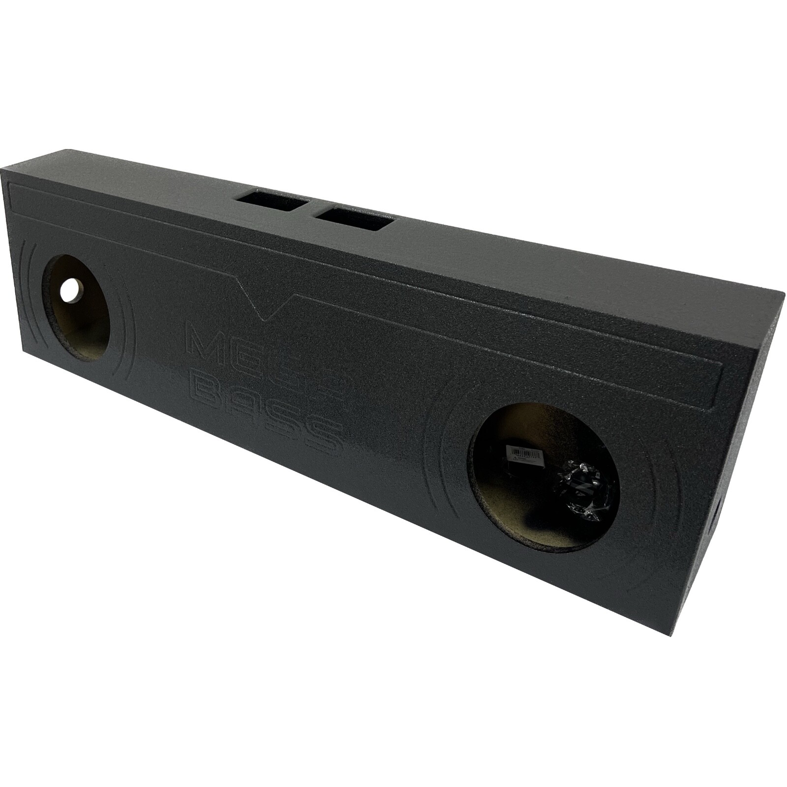 Universal Single Cab Truck Subwoofer Enclosure Box Dual 10 Ported Ford Chevy GMC