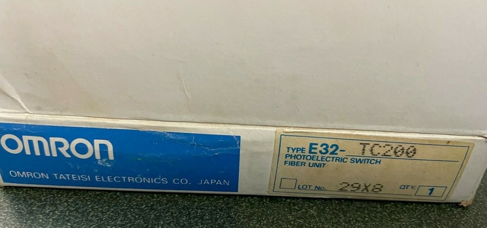 Omron E32-TC200 Fiber Optic Sensor Cable, Through Beam, Probe Type, E32 Series