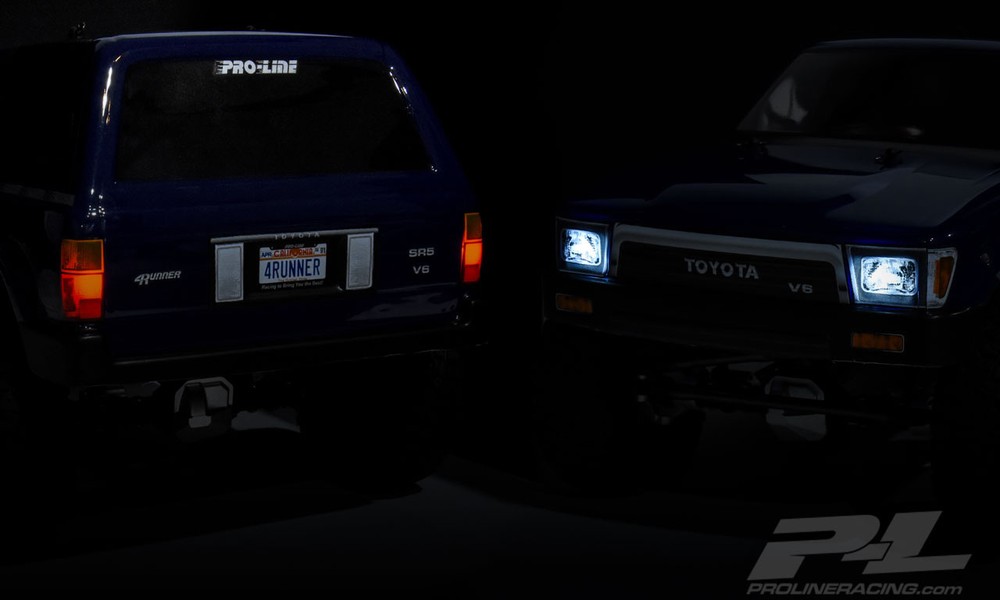 Pro-Line 6317-00 Universal Crawler LED Headlight & Tail Light Kit