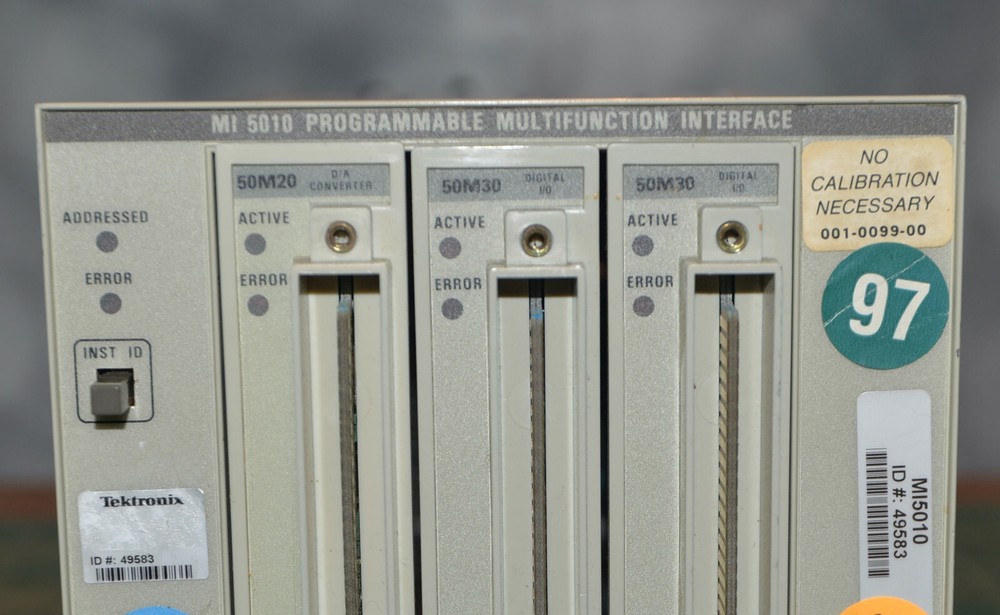 Tektronix MI5010 Programmble Multifunction Interface for the TM5000 System