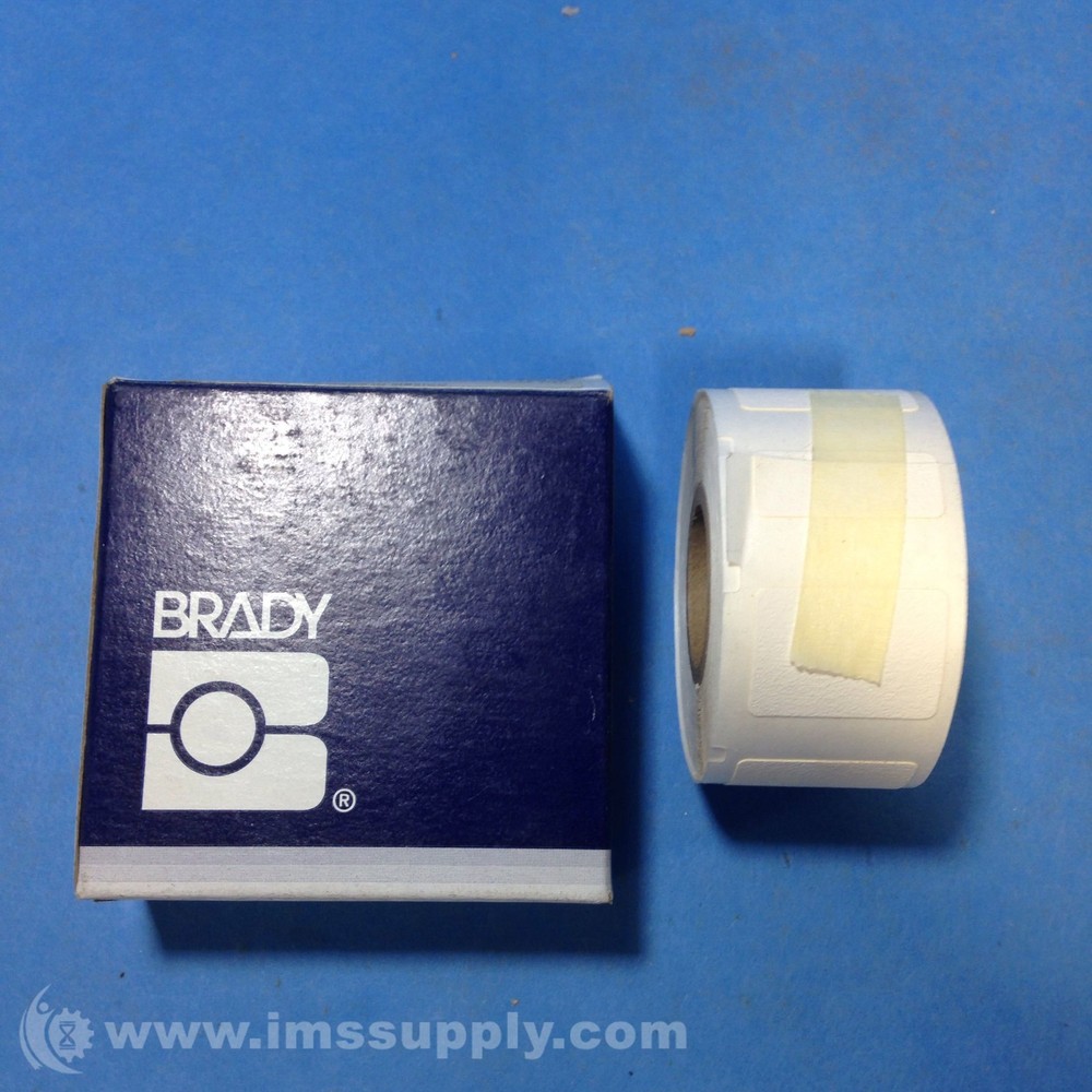 Brady WML-511-502 Rectangular Write-On Printer Labels FNOB