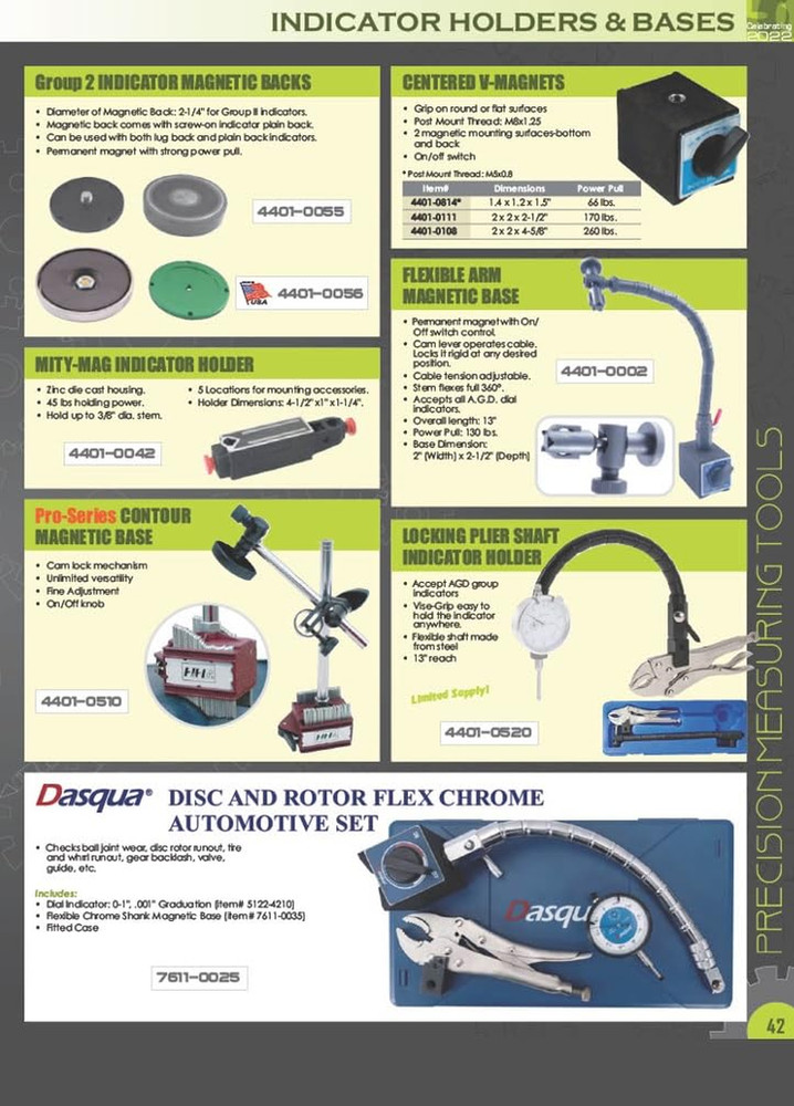 4401-0810 Mini Universal Magnetic Base