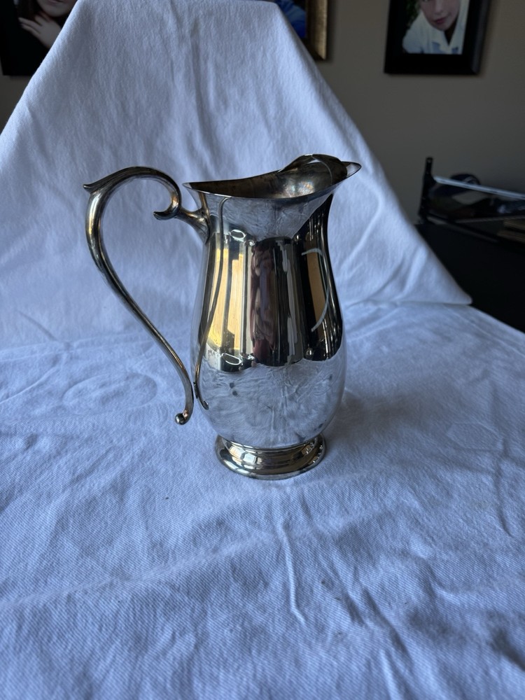 Silver water Pitcher Vintage