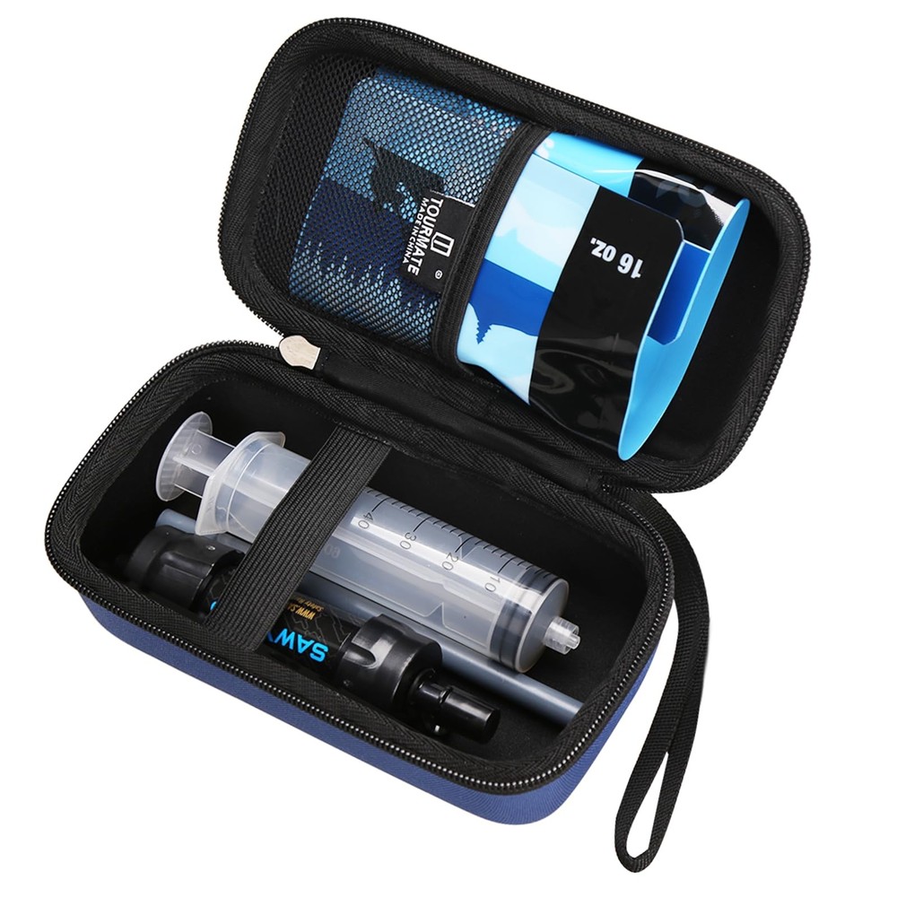 Water Filter Mini Compatible CarryCase Straw Accessory Protective Sawyer System