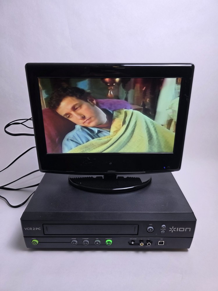 ION VCR 2 PC USB VHS Video to Computer Conversion System Digital Transfer Tested