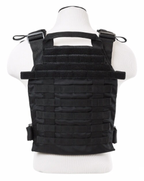 Level IIIA 3A Body Armor FLAT | PLATE CARRIER | Bullet Proof Vest BLACK