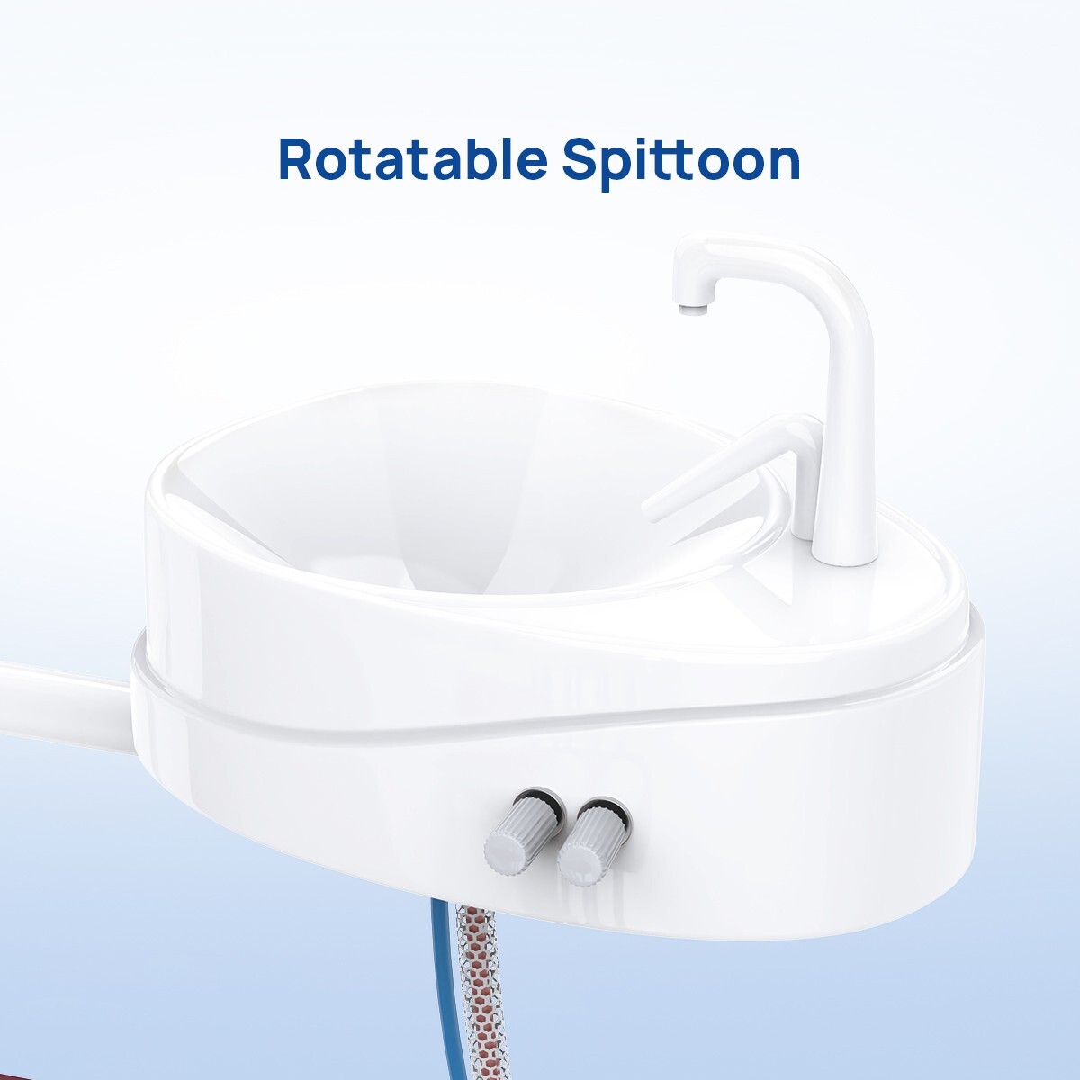 Silla portátil Dental+cubo de saliva+ turbine LED Light unidad dental portatil