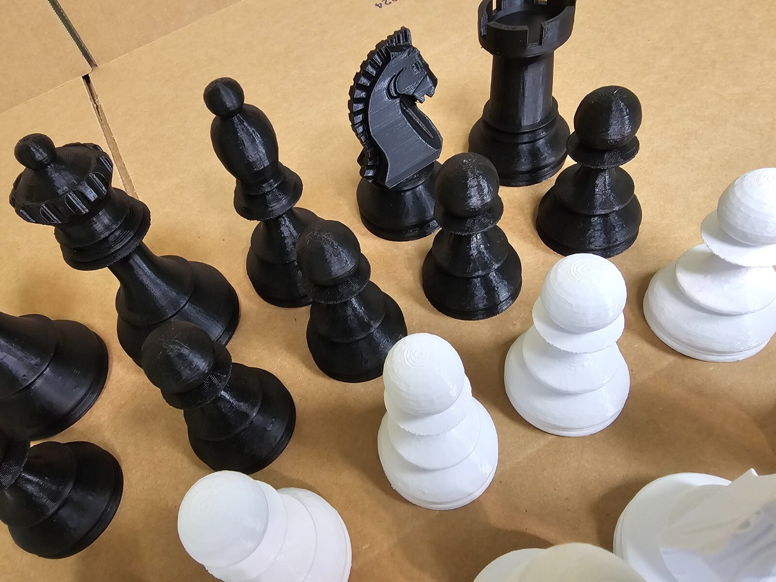 Giant 8 Inch High Chess Set With 7 - 8 " High Kings Indoor Outdoor Oversize