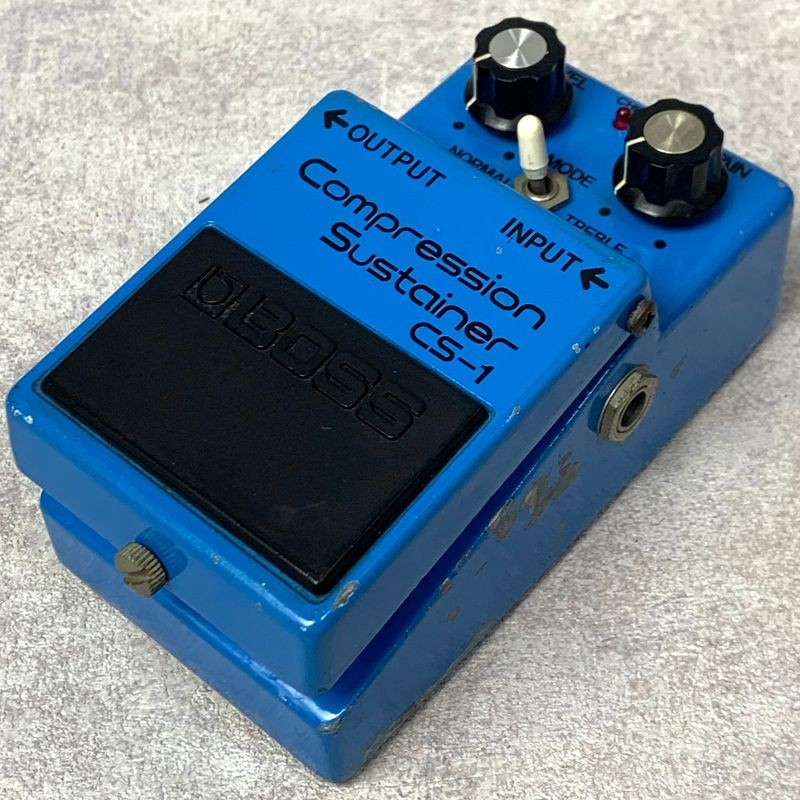 Used BOSS CS-1 Compression Sustainer Pedal Blue