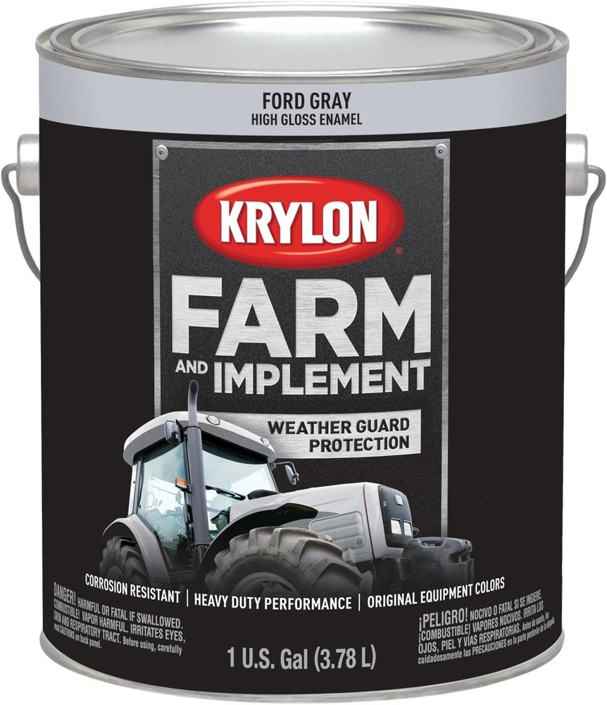 Krylon 1973 Ford Gray Farm & Implement Gallon