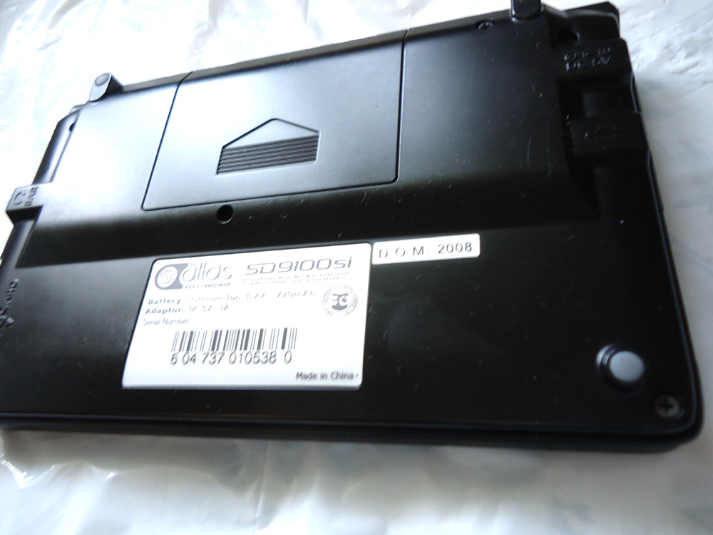 ATLAS SD9100si TALKING DICTIONARY