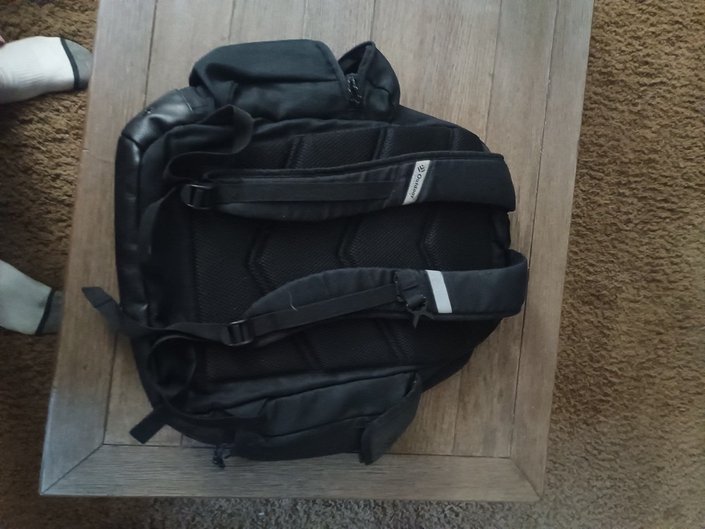 Outdoor Products Leather Bottom Backpack With Multiple Pockets