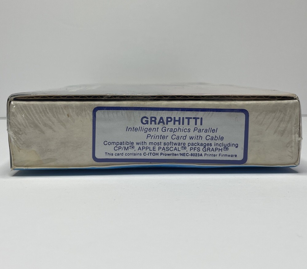 Prometheus Graphitti Graphics Parallel Printer Card With Cable NEW IN BOX RARE!