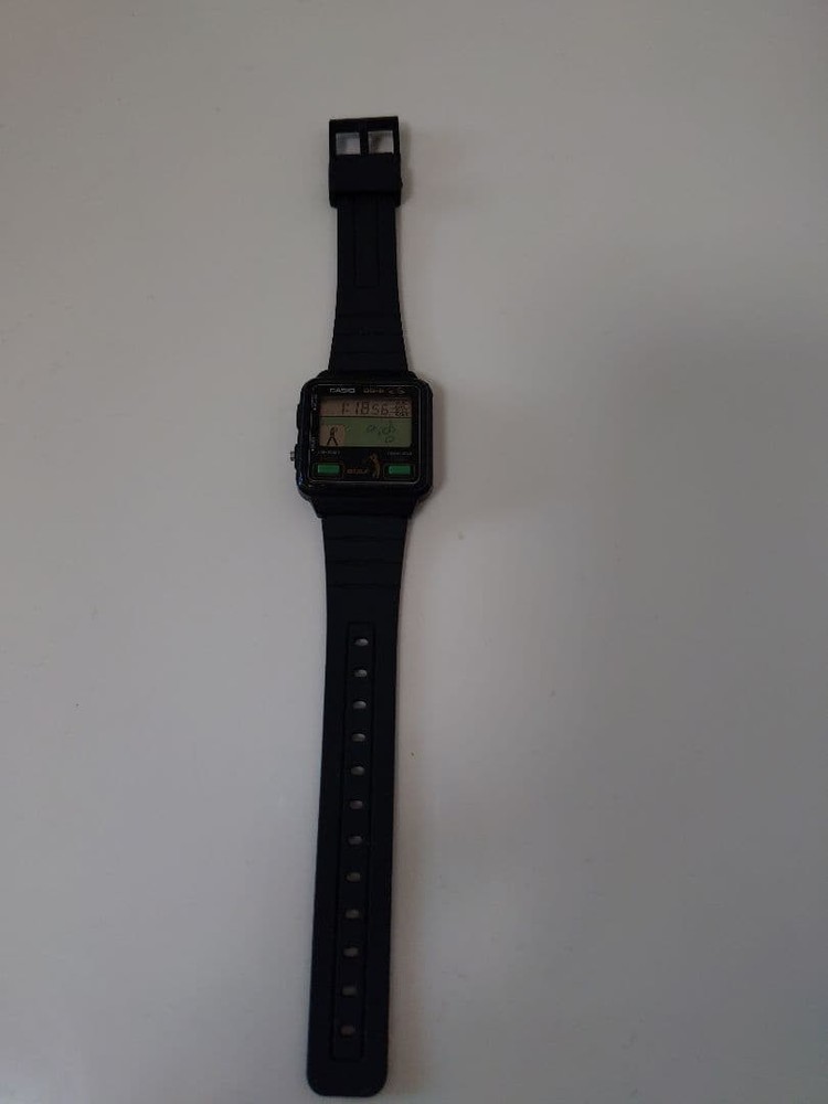 Working CASIO DG-8 Golf Timer Game Watch Digital Watch