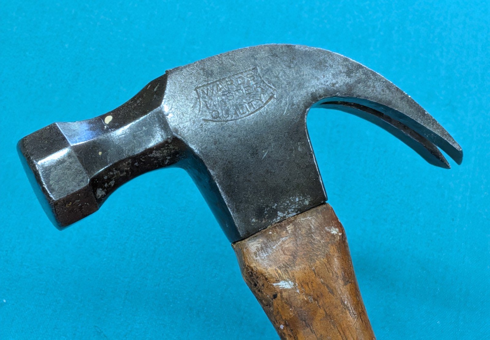 1940's Wards Master Quality Curved Claw Hammer 22 oz. Total