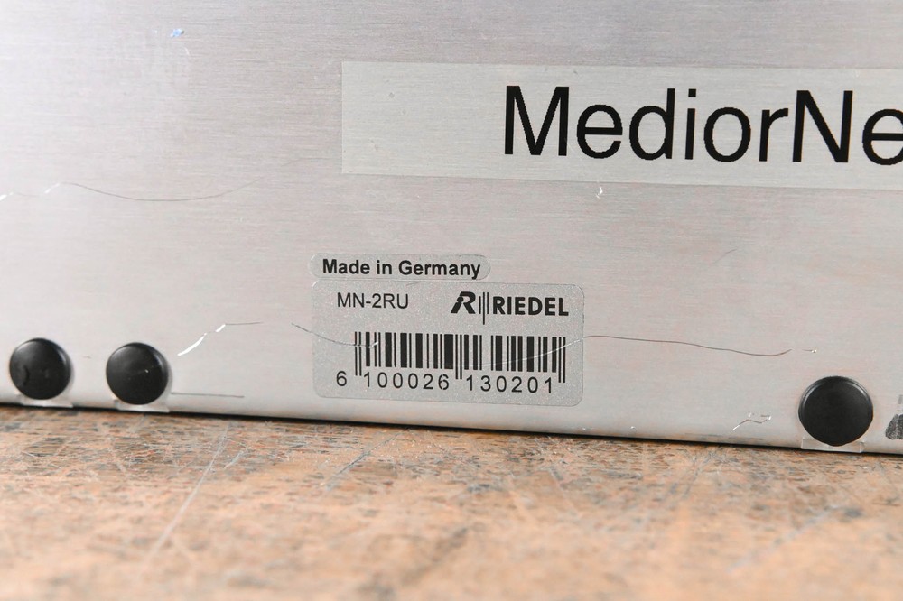 Riedel MediorNet MN-2RU Rackmount Modular Mainframe CG01B0D