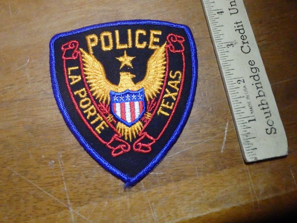LAPORT TEXAS  EARLY OBSOLETE VEST   PATCH  BX SP #1