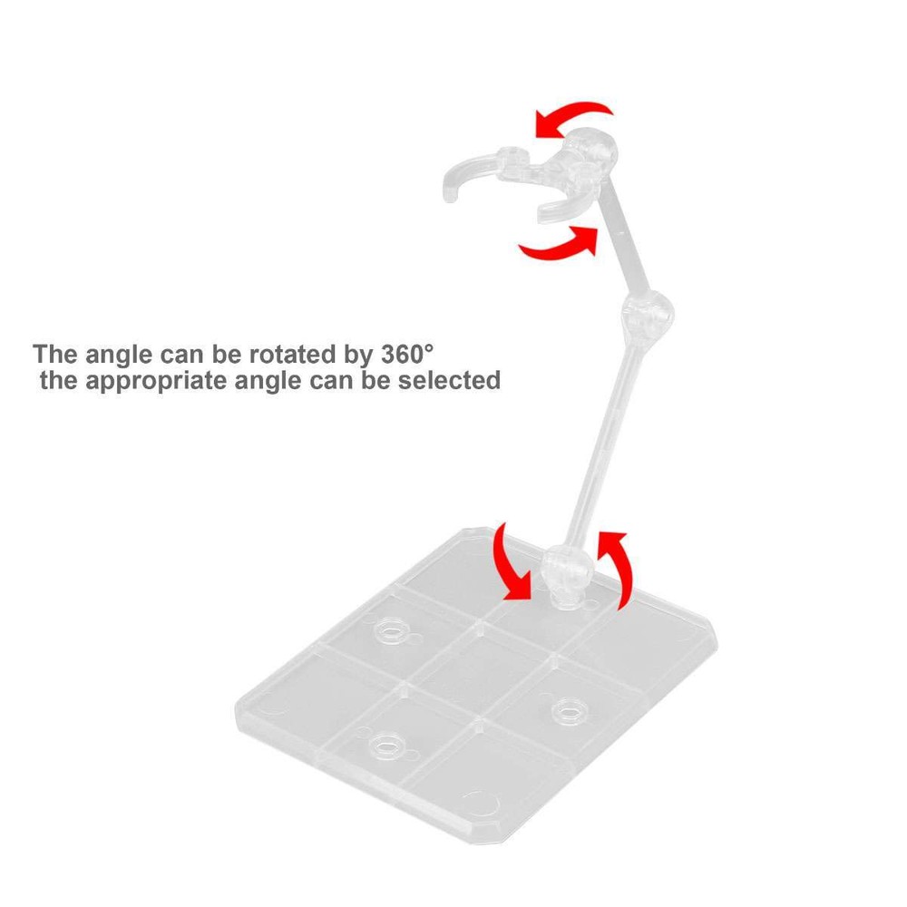 1-12 HG144 Adjustable Action Figure Display Holder Base Doll Model Support Stand