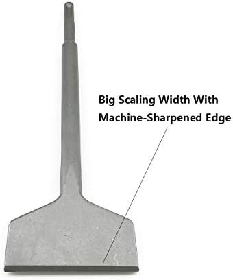 Tile Thinset Scaling Chisel SDS Plus Scraper Wall Floor Demolition Tool