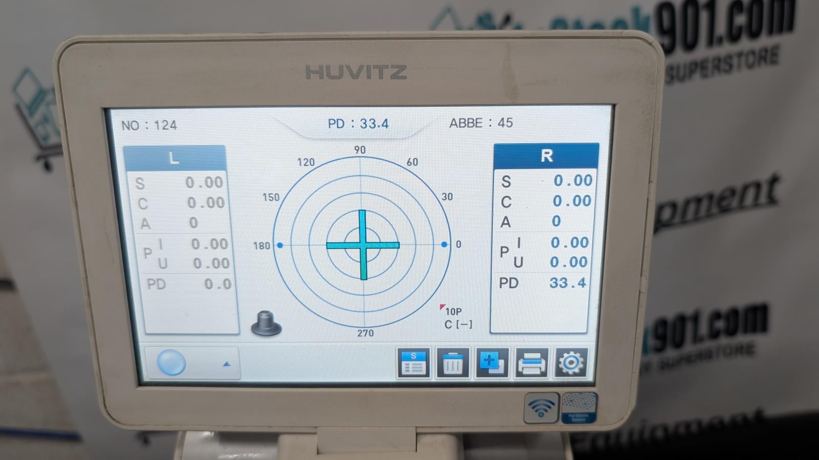 Huvitz HLM-9000 Digital Auto Lensmeter (As-Is)