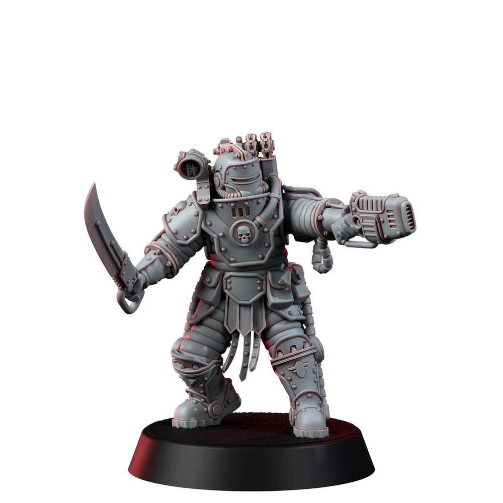 SOLAR GUARD INFANTRY SQUAD WITH VOLKITES
