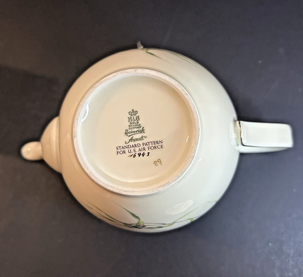 Heinrich Drazene Coffee Pot with Lid - Pattern For US Airforce